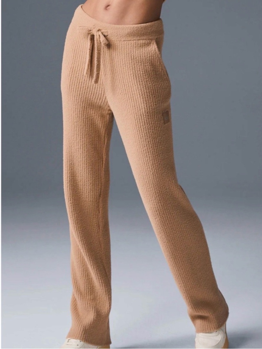 ALO Yoga Snuggle Up Sweater High-Waist Wide Leg Pant